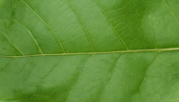 a close up of a green leaf