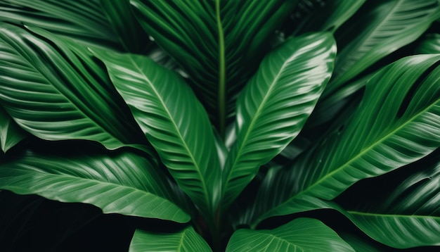 A close up of a green leafy plant