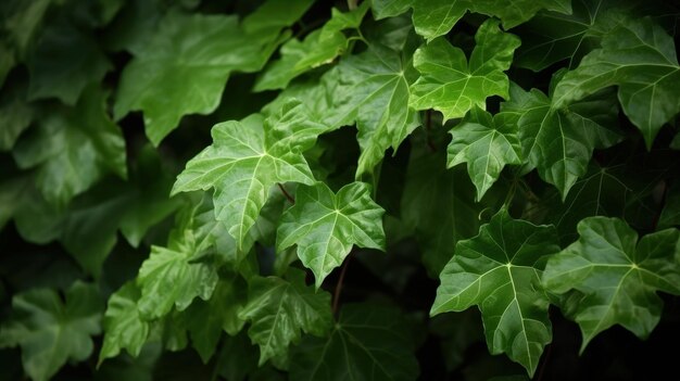 A close up of a green leafy plant