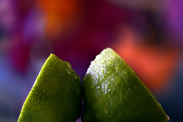 Photo close-up of green leaves