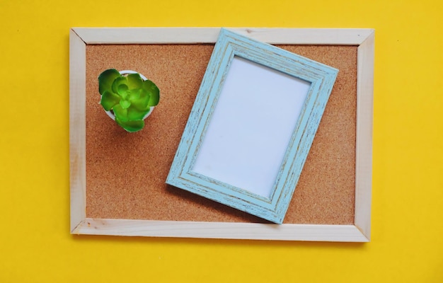 Photo close-up of green table