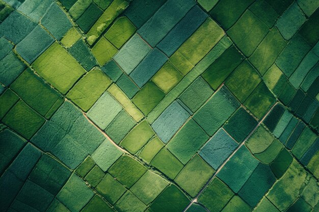 Close Up of Green Tile Wall