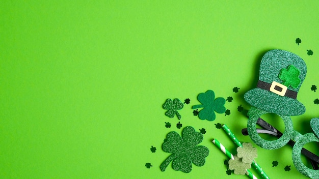 Close-up of green toy on table against wall