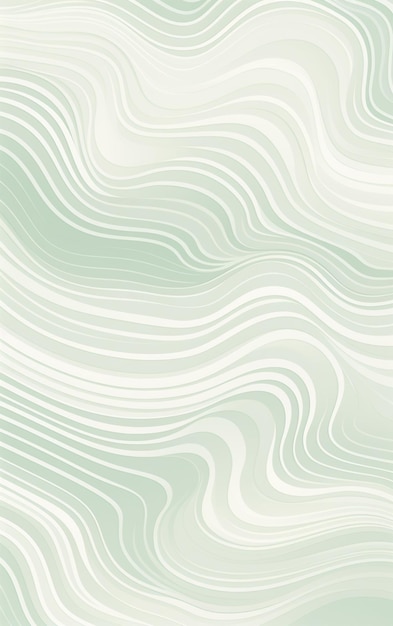 A close up of a green and white wavy background generative ai