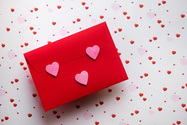 Close-up of greeting card on table