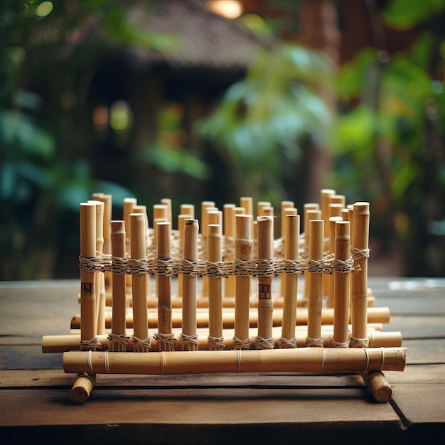 Close up of a group of cigars made of wood Selective focus