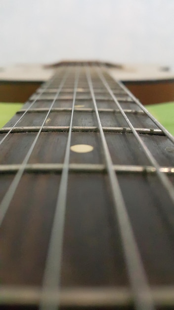 Photo close-up of guitar