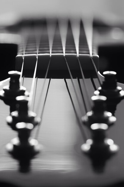 Foto prossimo piano della chitarra