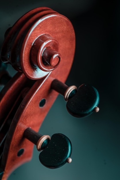 Photo close-up of guitar