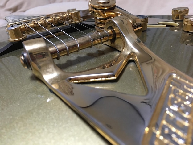 Close-up of guitar