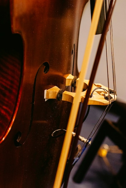 Photo close-up of guitar