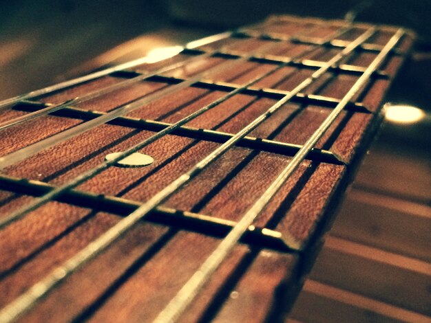 Photo close-up of guitar