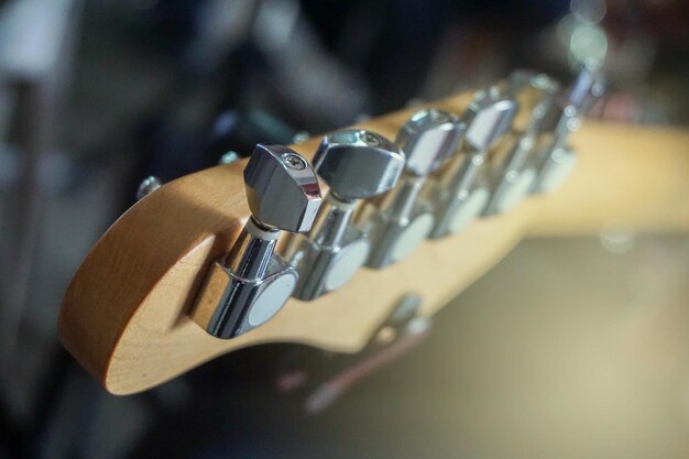 Photo close-up of guitar