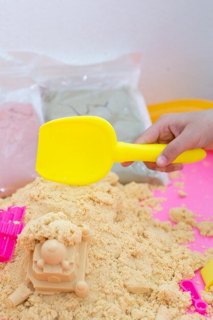 Close-up of hand holding ice cream