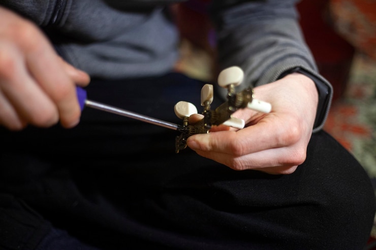 Photo close-up of hands working