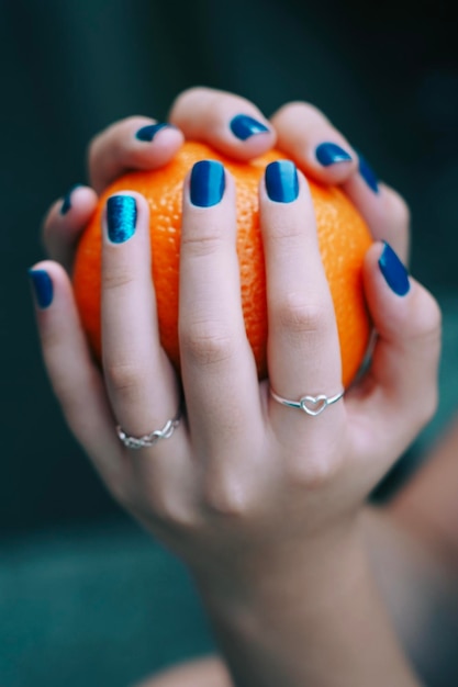 Photo close-up of hands