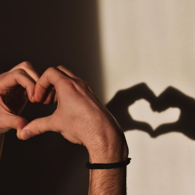 Photo close-up of hands