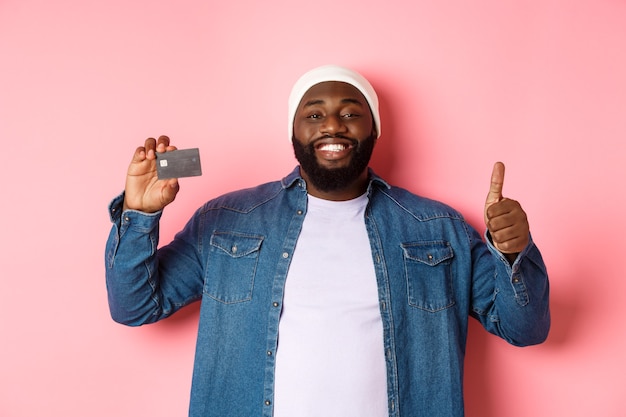 Close up on handsome young black man isolated