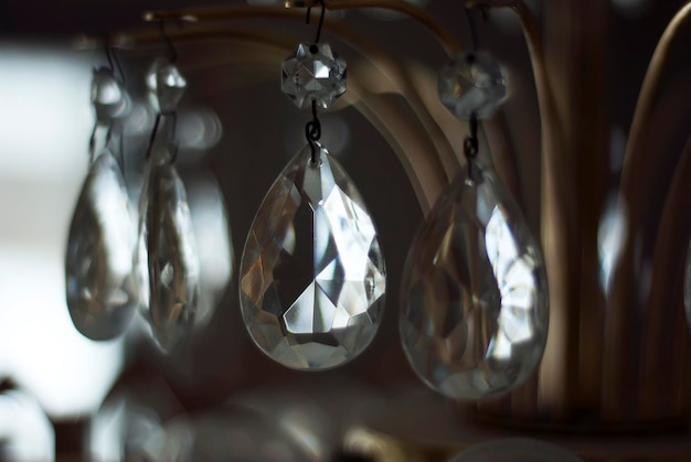 Photo close-up of hanging light