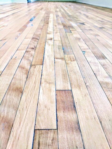close-up of hardwood floor