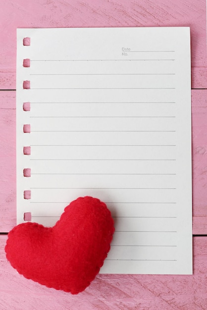 Photo close-up of heart shape on book