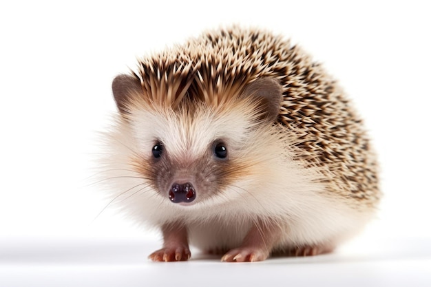 a close up of a hedgehog