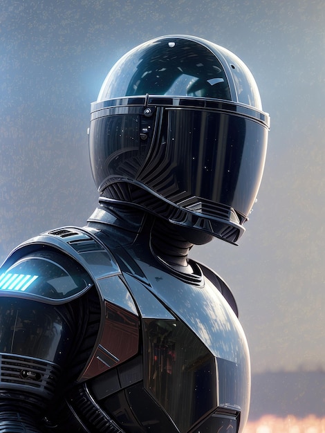 A close up of a helmet with the word star wars on it