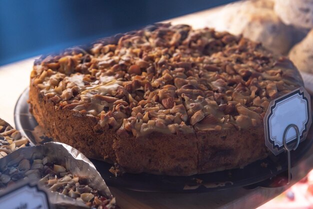 Close up of homemade bakery just bake from oven