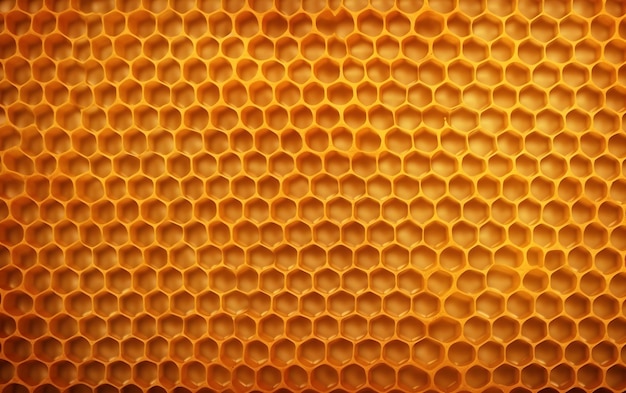 A close up of a honeycomb pattern