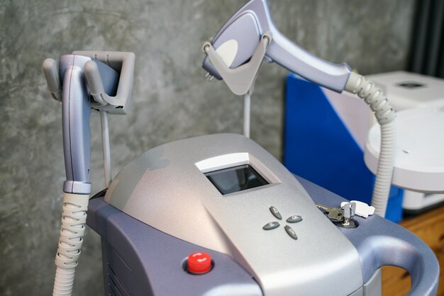 Close-up Huidbehandeling Laserapparatuur voor cosmetische ingrepen