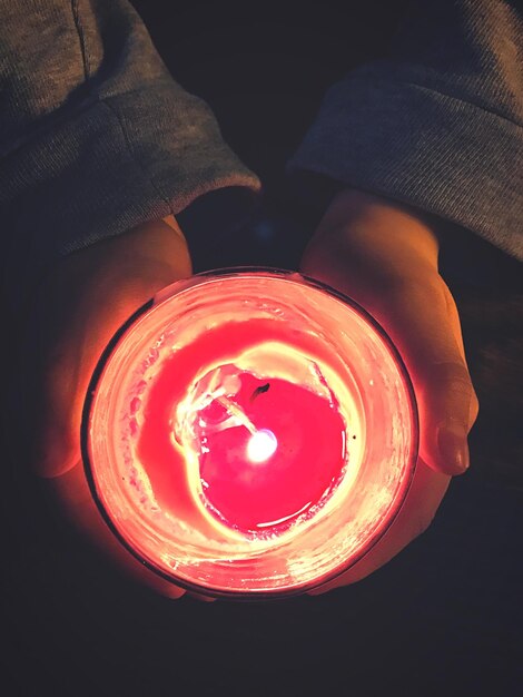 Photo close-up of human hand