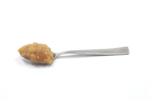 Close-up of ice cream against white background