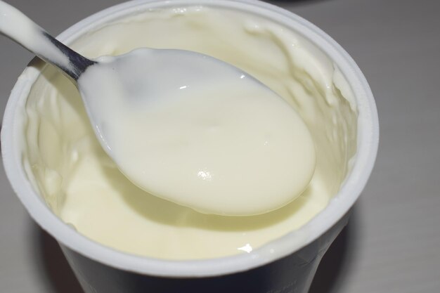 Close-up of ice cream in bowl