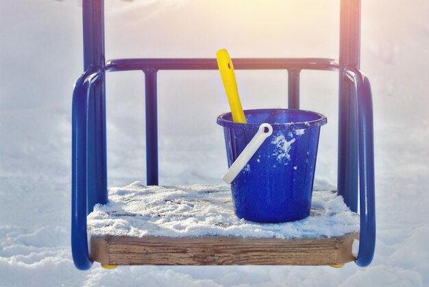 Foto prossimo piano del gelato sul tavolo