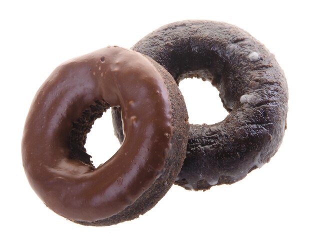 Photo close-up of ice cream over white background