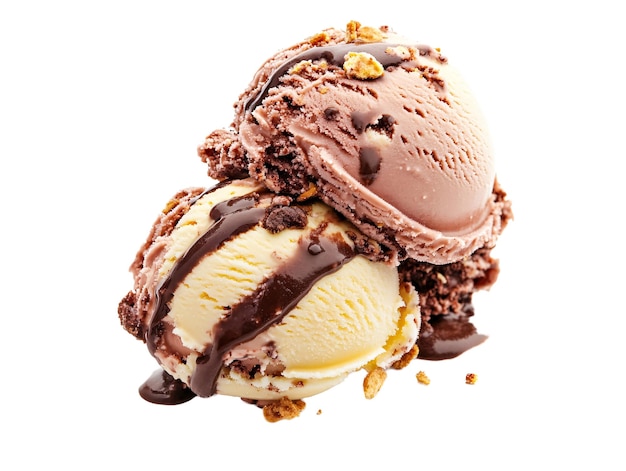 a close up of ice cream