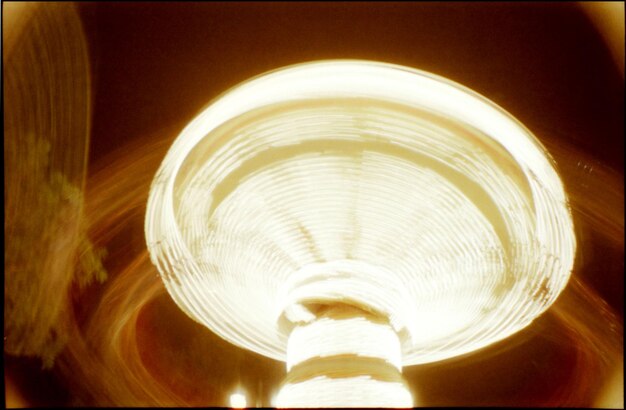 Photo close-up of illuminated lamp