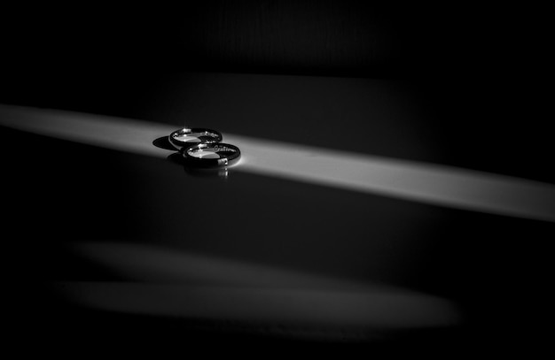 close-up of illuminated light