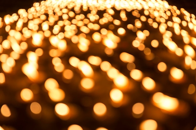 Photo close-up of illuminated lights at night