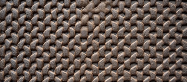 Photo close up image of a clean outdoor doormat