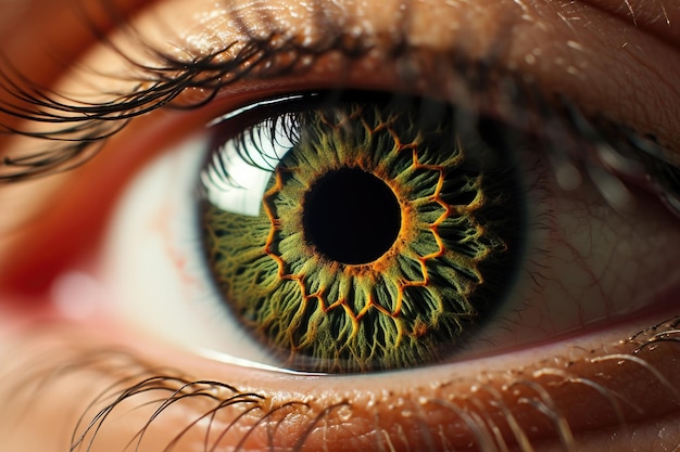 Close up image of an eye