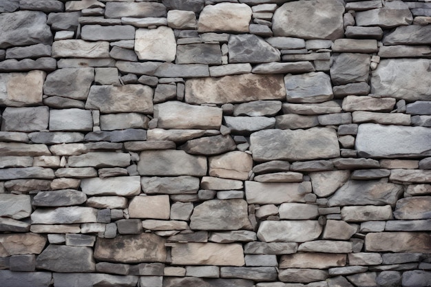 A close up image of a stone wall