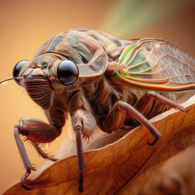 close up of insect macro background