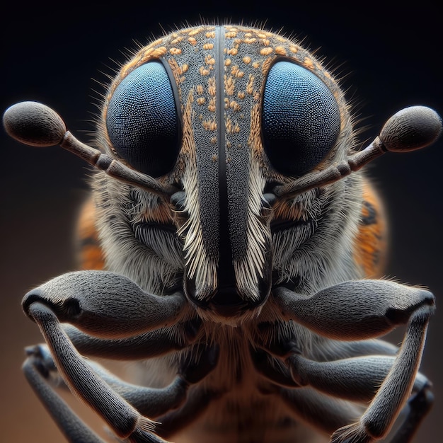 Ближайший фоновый снимок насекомых