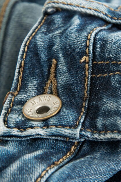 Photo close-up of jeans