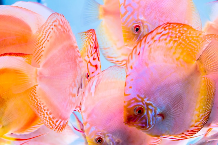 Photo 在水族館游泳的水母近距離拍攝