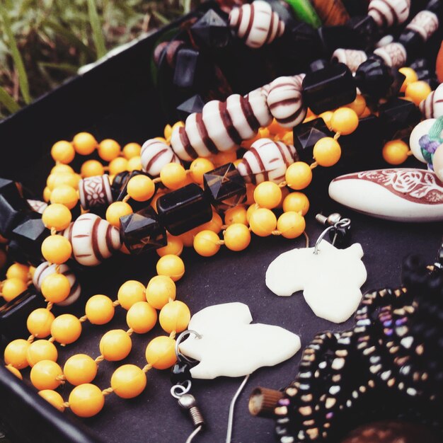 Photo close-up of jewelry