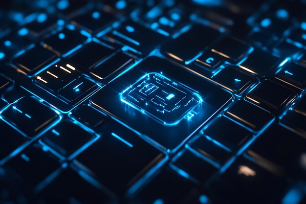 数字の 3 が書かれたキーボードのクローズ アップ