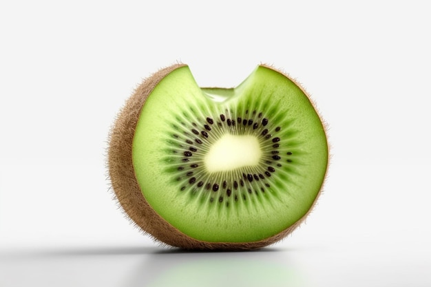 A close up of a kiwi fruit