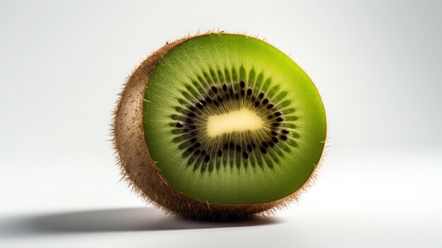 A close up of a kiwi fruit